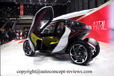 Toyota i-Trill Concept - Toyota’s vision on urban mobility in 2030